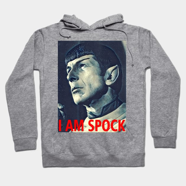 I am Spock Hoodie by Blade Runner Thoughts